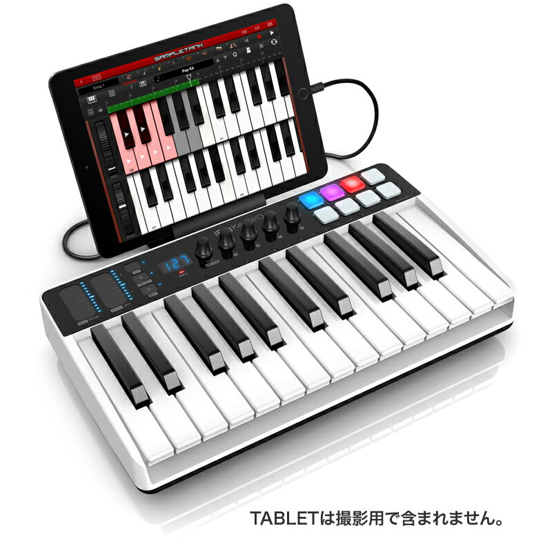 IK Multimedia iRig Keys I/O 25 オーディオ・インターフェイス&MIDIキーボード【国内正規品】