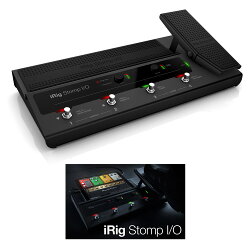 IK Multimedia iRig Stomp I/O ペダルボード・コントローラー/オーディオインターフェイス【国内正規品】