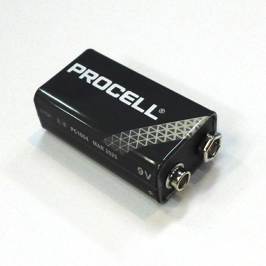 DURACELL / PROCELL9V デュラセル 9Vアルカリ乾電池