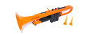 plnstruments プラスティック製B♭トランペット ORANGE PTRUMPET1OR