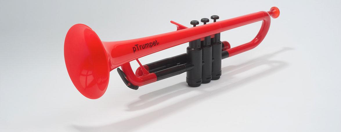 plnstruments プラスティック製B♭トランペット RED PTRUMPET1R