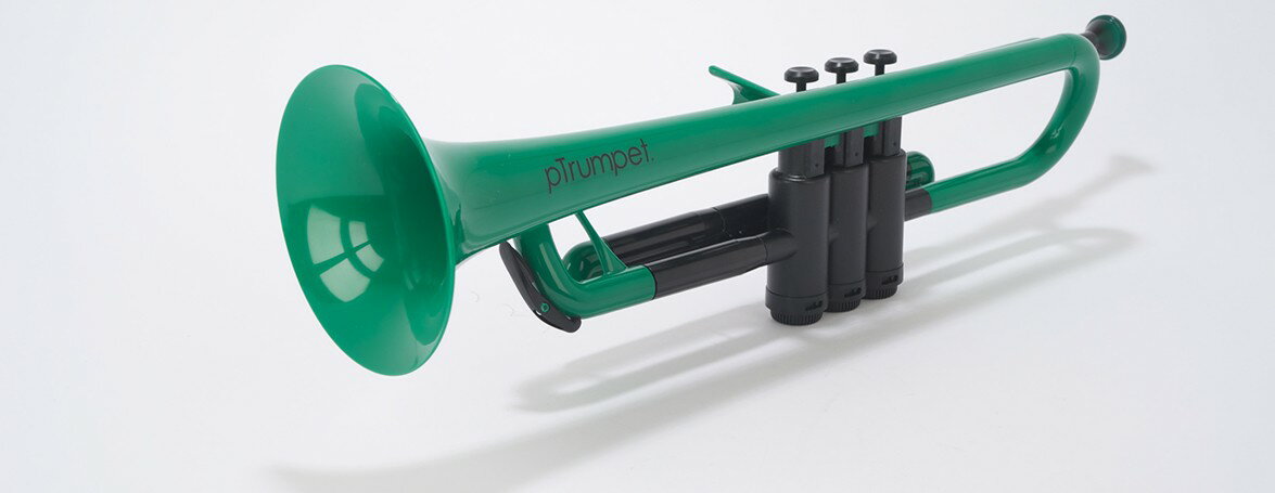 plnstruments プラスティック製Bbトランペット GREEN PTRUMPET1G