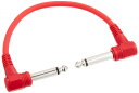 TRUE DYNA gD[_Ci pb`P[u Patch Cord TDPC-015/RD (15cm L/L)