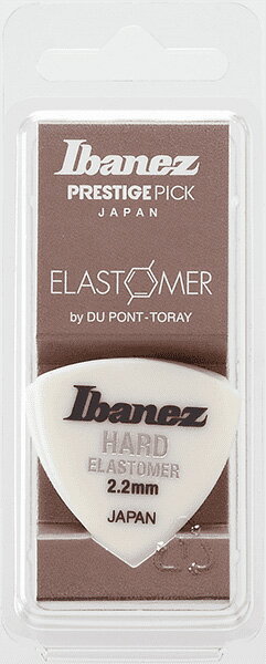 Ibanez(アイバニーズ) ギターピック トライアングル ELASTOMER Pick BEL4HD22(EL4HD22 x3枚）Hard 2.2mm