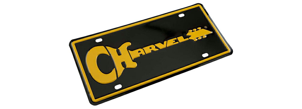 アクセサリー, その他 Charvel Logo License Plate