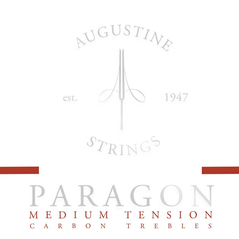 Augustine Paragon/Red　Medium Tension クラシックギター弦 を 3set