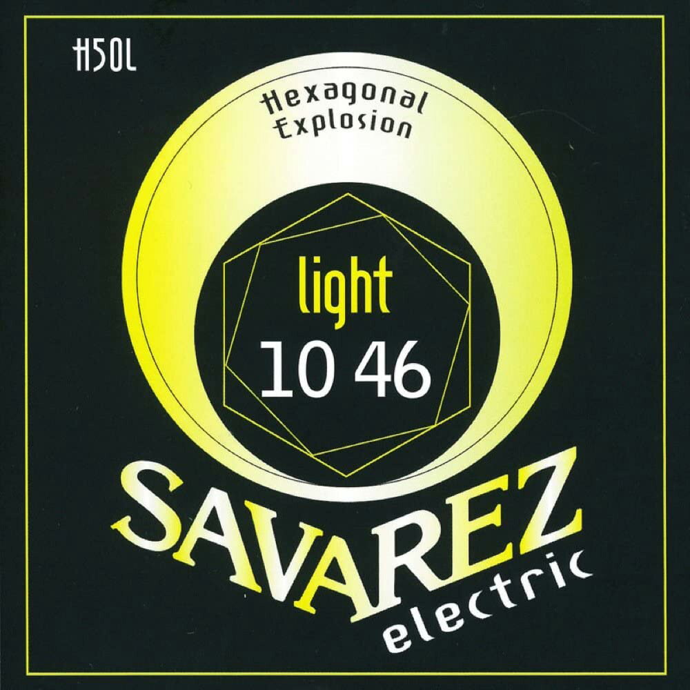 SAVAREZ エレキギター弦 H50L　HEXAGONAL EXPLOSION Light 3パック