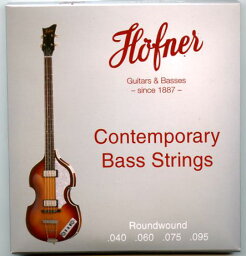 Hofner 1133CR Contemporary Violin Bass Strings Round Wound ラウンドワウンドヴァイオリンベース用