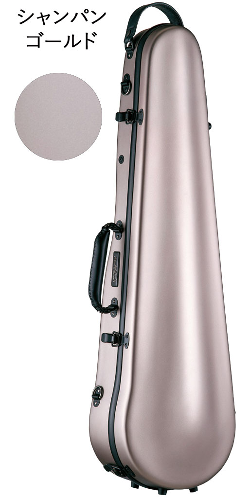 Carbon Mac CFV-2S S-CPG (サテン　シャンパンゴールド)バイオリン用ハードケース