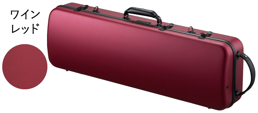 Carbon Mac CFV-1S S-WRD (サテン　ワインレッド)バイオリン用ハードケース