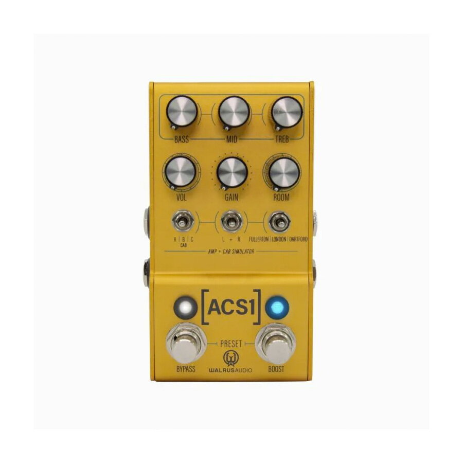 WALRUS AUDIO MAKO Series: ACS1 Amp Cab Simulator WAL-MAKO/ACS1 アンプ キャビネットシュミレーター