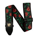 ErnieBall Jacquard Straps P05318 SPANISH ROSE アーニーボール ギターストラップ