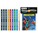 STARTECH 906M Wrap-N-Strap ラバー・ケーブルタイ 6インチ 8本セット