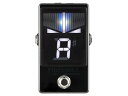 CHROMATIC PEDAL TUNER トゥルー・バイパスと ULTRA BUFFER の切り替え可能なモデル 高性能バッファーを搭載し、±0.1 セントまで追い込める超高精度の新時代のペダル・チューナー。4 種類のメーター・ディスプレイ・モードで視認性も抜群