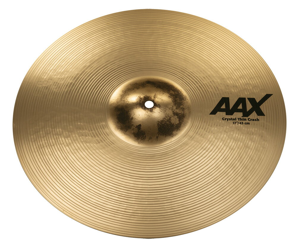 SABIAN 創業40周年を記念限定シンバル 世界的なベストセラーのAAXシリーズからクラッシュの新たなイノベーション クリスタル・クラッシュは、世界的ベストセラーシンバルであるAAXシリーズの限定モデルです。 高精度のバフがけと精密なレイジング加工とを組み合わせた新しいプロセスによって、高音域でのパンチ力溢れるクラッシュを生み出しました。まさに多くのドラマーが求めるモダンな仕上がりとなっています。 サイズは17インチで、その名に相応しいブリリアントフィニッシュです。