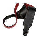 3-ply glove leather Color BLACK & RED Width 約 64 mm Length 約 1016 ~ 1473 mm Made in USA 1999年よりギターストラップとアクセサリーを製作するフランクリン・ストラップ。 高品質な素材を使用し、タイムレスなデザインを採用したストラップを製作しています。