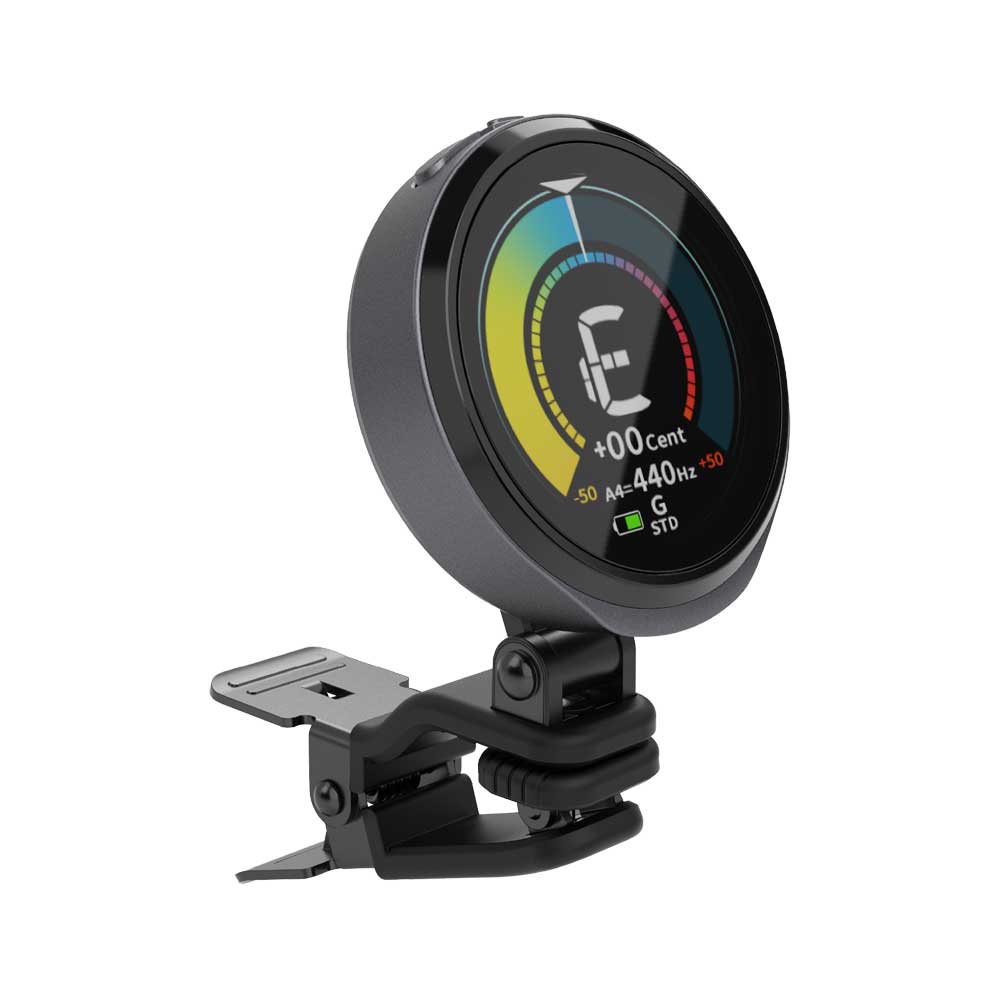 カスタマイズ可能な6種類のチューニングディスプレイを含む16種類のディスプレイモードとフルカラーTFTディスプレイを搭載した次世代の充電式クリップチューナー 16種類のチューニングディスプレイ WST-915Liにはユーザーがカスタム可能な6種類のディスプレイを含む全16種類のディスプレイモードが備わっています。 気分や好みに併せて、これらのディスプレイモードを自由に選択できます。 起動画面とチューニングディスプレイのカスタマイズ Windows/Mac/iOS*/Android用に無償で提供されるPix Tune Editorを利用すれば、お好きな画像をWST-915Li本体に保存し、チューニングディスプレイとして使用することができます。 また、起動時の画面もカスタマイズ可能なため、世界に一台だけのオリジナルクリップチューナーを作成できます。 * iOSデバイスは現時点でUSB-Cポートを採用したモデルのみをサポートしています。Lightning端子搭載のデバイスでは利用できません。 見やすいフルカラーTFTディスプレイ WST-915LiにはフルカラーTFTディスプレイが備わっています。高い視認性により、ステージライトの下や屋外など、どんな状況でもストレスなくチューニングを行うことができます。 頑丈なメタルクリップとボールジョイント 専用に設計されたメタルクランプは、シックなデザインと耐久性を兼ね備えています。また、ボールジョイントにより、あらゆる角度にチューナーを調整でき、高い柔軟性を提供します。 練習用ストップウォッチ 自分がどれくらいの時間練習したのかを知ることはとても大切です。そこでWST-915Liにはストップウォッチ機能を搭載しました。最大で99分99秒まで記録できます。 主な特長 5つのチューニングモードを搭載(クロマチック、ギターSTD、ギターCPS* 、ベース、ウクレレ) 切り替え可能な16つのディスプレイモードを備えたフルカラーTFTディスプレイ ユーザーカスタム可能な6種類のチューニングディスプレイ カスタマイズ可能な起動画面 410 - 490 Hzまで調整可能な幅広いリファレンスピッチ 高感度のピエゾセンサーと最新のCherubテクノロジーを搭載 消費電力を抑えるLow Battery Modeを搭載 10段階でディスプレイの明るさを調整可能なBrightness機能 高い耐久性と柔軟な視認性を提供するメタルクリップとボールジョイント 最大99分99秒まで記録可能なストップウォッチ機能 最大で4時間の連続使用が可能な充電式電池を内蔵 ※ CPS(ギターコンペンセーションチューニング)は、James Taylor氏にインスパイアされ開発されたチューニングモードです。 通常のチューニングから各弦のチューニングを数セントずらすことで、コードの響きを変化させます。 仕様 電源：USB充電式(USBケーブル付属) 充電端子：USB(Type C) リファレンスピッチ：410-490 Hz(1 Hzごと) チューニング精度：±1セント サイズ：44.5 x 53 x 45.5 mm（W x D x H） 重さ：43 g 取扱説明書 WST-915Li 日本語マニュアル PixTuneエディター 日本語マニュアル