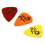 Clayton Palm Wave Design UKE Picks UKW/3 (Wave) Felt Standard 3枚入りパッケージ ウクレレピック