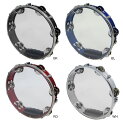 KC ^o Synthetic Head Tambourine HMT-SH White