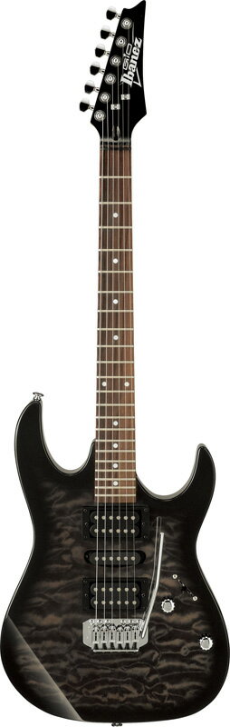 Ibanez GIO GRX70QA-TKS(Transparent Black Sunburst) アイバニーズ エレキギター アクセサリーキット＋オリジナル猫ピック3枚セット