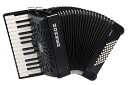 Hohner クロマチック・ピアノキー Bravo II 48 黒