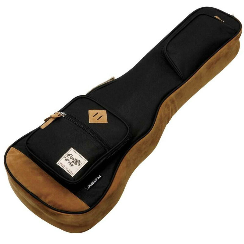 Ibanez POWERPAD “Designer Collection” Bag for Tenor Style Ukulele Black IUBT541-BK テナーウクレレ バッグ