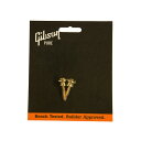 Gibson STRAP BUTTONS (2) BRASS PREP-010 エンドピン