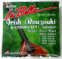 La Bella(ラベラ) Europian Folk アイリッシュ・ブズーキ弦 ボールエンド スタンダードテンション Irish Bouzouki IB1244S を 1set