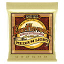 ErnieBall P02003 EARTHWOOD MEDIUM LIGHT 80/20 BRONZE(アニーボールロゴイリピックケース付き) 1セット