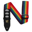 ErnieBall P04188 PICKHOLDER STRAP RAINBOW アーニーボール ギターストラップ