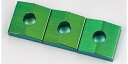 FU-Tone ( エフユートーン ) / Titan Lock Nut Block Set (3) Green