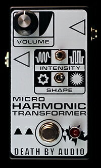 【レビューを書いて次回送料無料クーポンGET】Death By Audio Micro Harmonic Transformer エフェクター【1年保証】【デスバイオーディオ】【ファズ】【新品】【RCP】