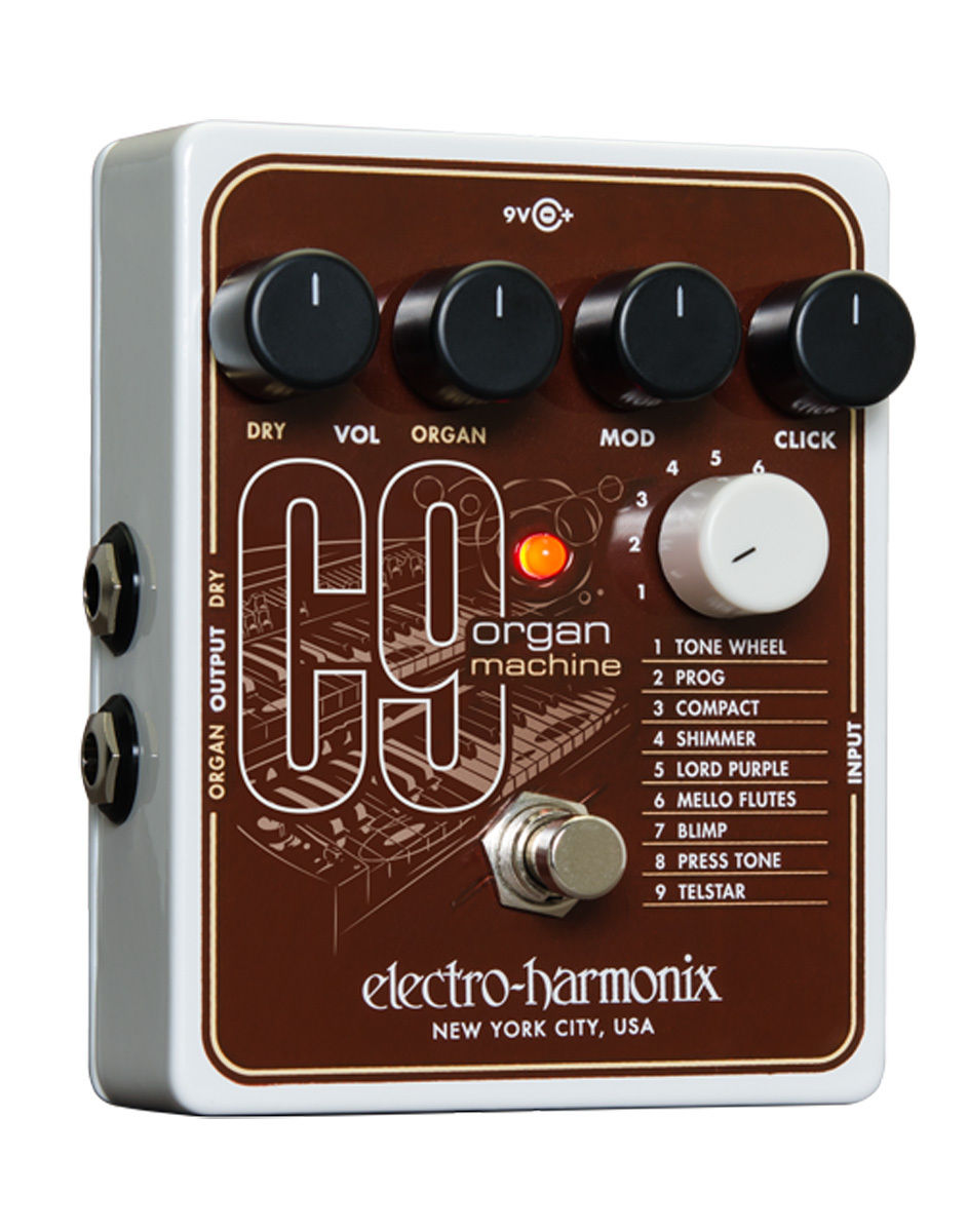 【レビューを書いて送料無料】Electro-Harmonix C9 Organ Machine エフェクター [並行輸入品][直輸入品]【エレクトロ・ハーモニクス】【オルガン シミュレーション ペダル】【ElectroHarmonix】【Electro-Harmonix】【エレクトロハーモニクス】【新品】【RCP】