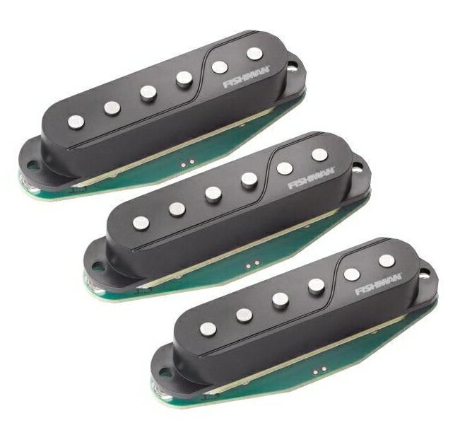 Fishman Fluence Single Coil Pickups set Black [並行輸入品][直輸入品]【フィッシュマン】【新品】