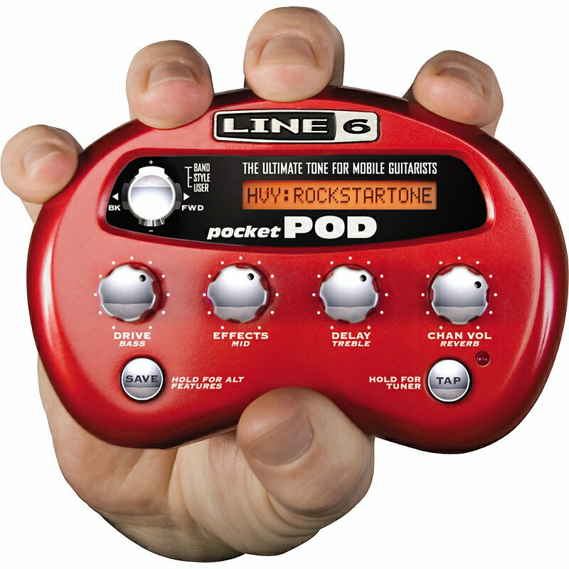 LINE6 POCKET POD [並行輸入品][直輸入品]【LINE 6】【アンプシュミレーター】【新品】