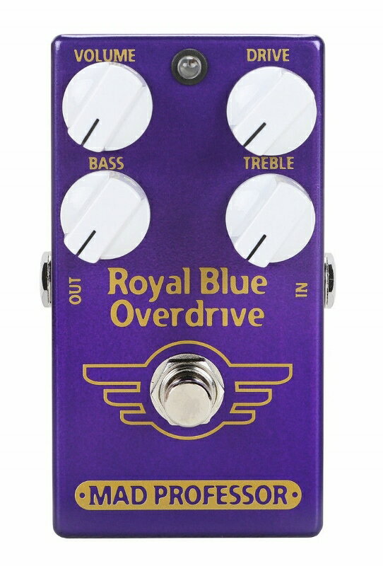 【レビューを書いて次回送料無料クーポンGET】Mad Professor Royal Blue Overdrive エフェクター [並行輸入品][直輸入品]【マッドプロフェッサー】【オーバードライブ】【新品】【RCP】