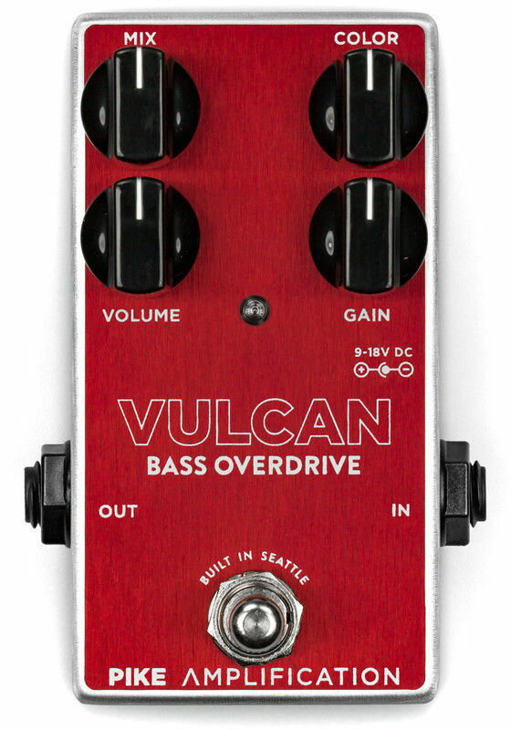 Pike Amplification Vulcan Bass Overdrive エフェクター【1年保証】【パイクアンプリフィケーション】【ベース用オーバードライブ】【新品】