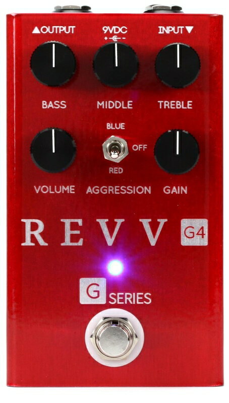 【レビューを書いて次回送料無料クーポンGET】Revv Amplification G4 エフェクター【新品】【RCP】