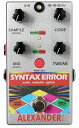 Alexander Pedals Neo Series Syntax Error【メーカー直輸入品】【アレキサンダー】【新品】