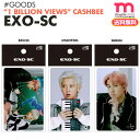 ★激安大特価セール★ネコポス便送料無料★【即日発送】【 EXO-SC セフン&チャニョル cashbee Card 10億ビューVer. 】キャッシュビー 韓国...