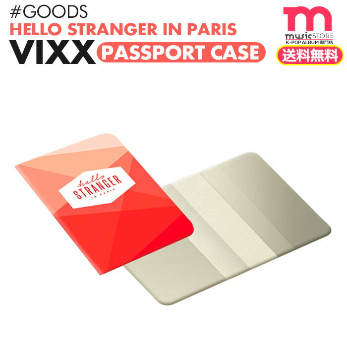 ＜SALE＞★ネコポス便送料無料★【 VIXX パスポートケース / VIXX Hello Stranger in paris 】[即日] 公式商品【代引き不可】