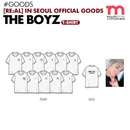 【THE BOYZ T-SHIRT / Tシャツ】[即日] ドボイズ 2020 CONCERT RE:AL IN SEOUL OFFICIAL MD 公式グッズ 【キャンセル不可】