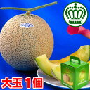 大玉クラウンメロン 約1.4kg×1個数あるメロンの中の最高峰ブランド!敬老の日 ギフト メロン北海道、沖縄、一部離島は別途1,000円