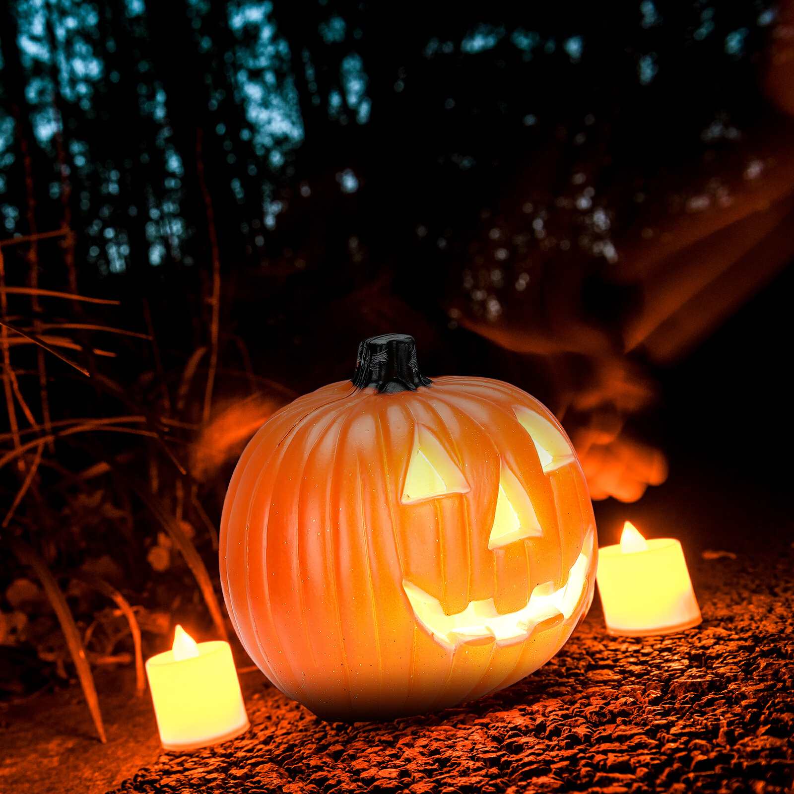 ハロウィン パンプキン かぼちゃ 電飾 かぼち...の紹介画像3