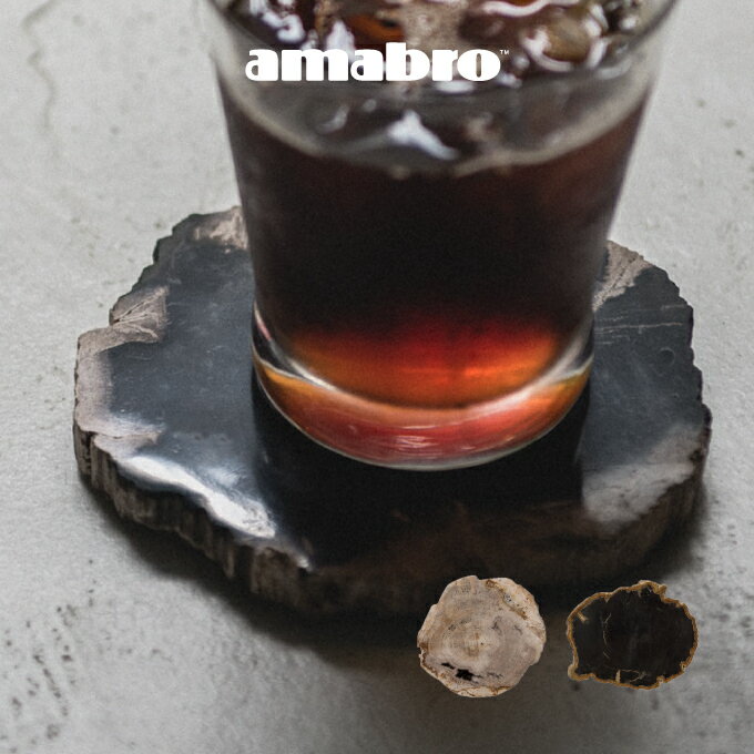 【メール便で送料無料】 amabro アマブロ WOOD COASTER コースター 村上美術 ／ コースター おしゃれ 北欧 おうちカフェ かわいい デザイン 立体コースター アンティーク カフェ風 テーブルウェア 母の日 父の日 プレゼント