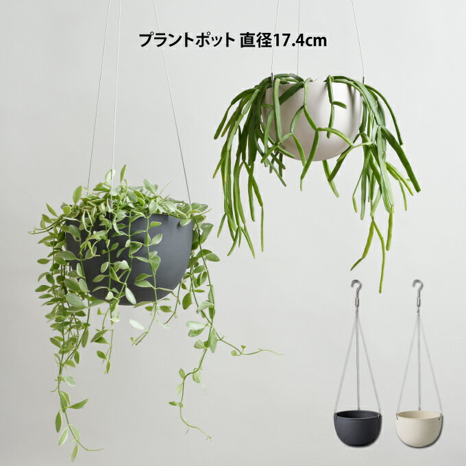 【土日祝もあす楽】プラントポット 201 鉢植え 直径17.4cm ／プラントポット 観葉植物 北欧 おしゃれ シンプル インテリア 雑貨 プランター フラワーポットガーデニング