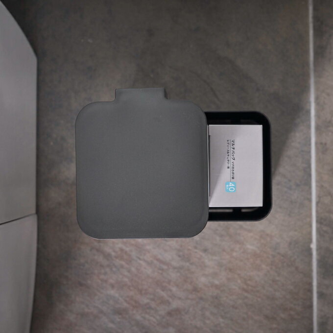 tower タワー 収納付きトイレポット ／ 山崎実業 tower　おしゃれ 北欧 北欧雑貨 シンプル プレゼント 父の日 母の日 新生活