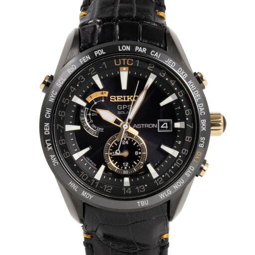 【中古】【半年間保証・OH済】SEIKO セイコー セイコー腕時計100周年 服部金太郎 SBXA100 チタン×レザー 黒 ソーラー 世界限定5,000 アストロン 【中古】【半年間保証・OH済】SEIKO セイコー セイコー腕時計100周年 服部金太郎 SBXA100 チタン×レザー 黒 ソーラー 世界限定5,000 アストロン