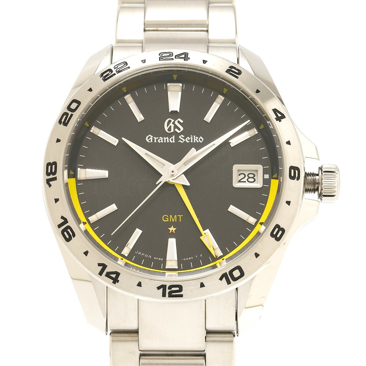 【中古】【半年間保証・仕上げ済】Grand Seiko グランドセイコー キャリバー9F 25周年記念 SBGN001 SS チャコールグレー クオーツ 腕時計