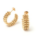 【中古】Cartier カルティエ クラッシュ ドゥ カルティエ ピアス イヤリング K18PG ピンクゴールド 小物 ジュエリー アクセサリー レディース